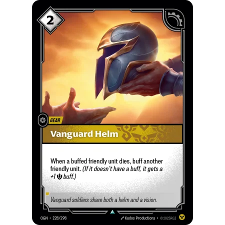 Vanguard Helm OGN-228 | Origins | ProCards México