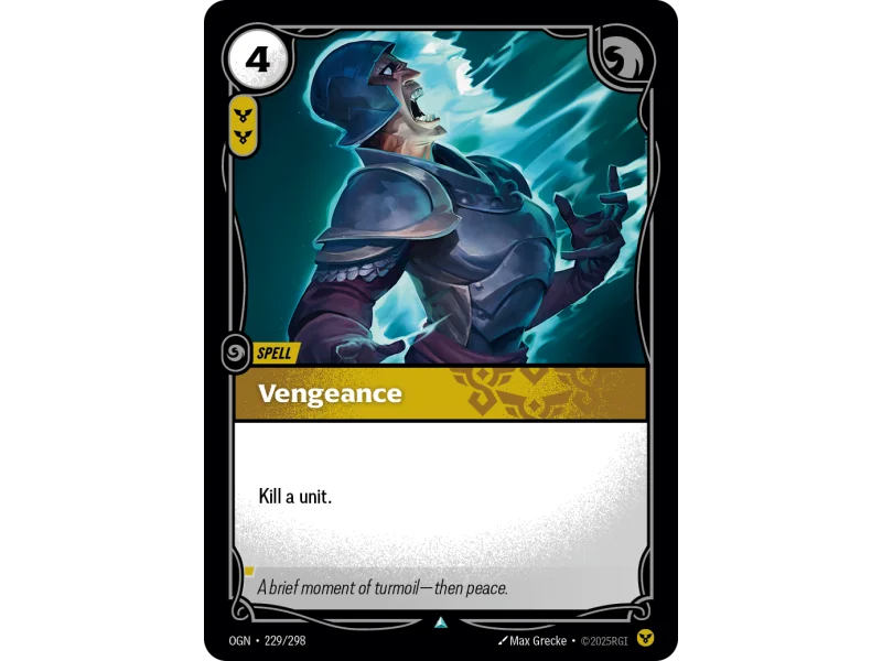 Vengeance OGN-229 | Origins | ProCards México