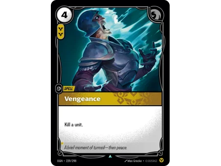 Vengeance OGN-229 | Origins | ProCards México