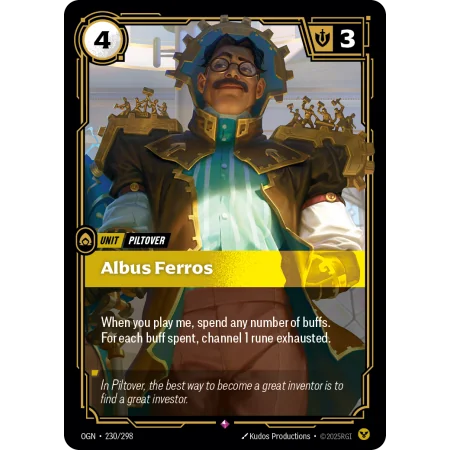 Albus Ferros OGN-230 | Origins | ProCards México