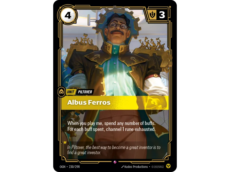 Albus Ferros OGN-230 | Origins | ProCards México