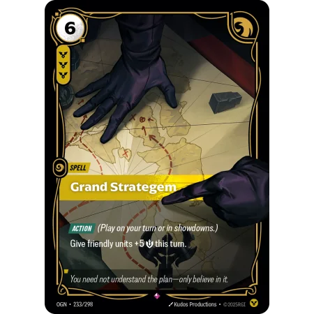 Grand Strategem OGN-233 | Origins | ProCards México