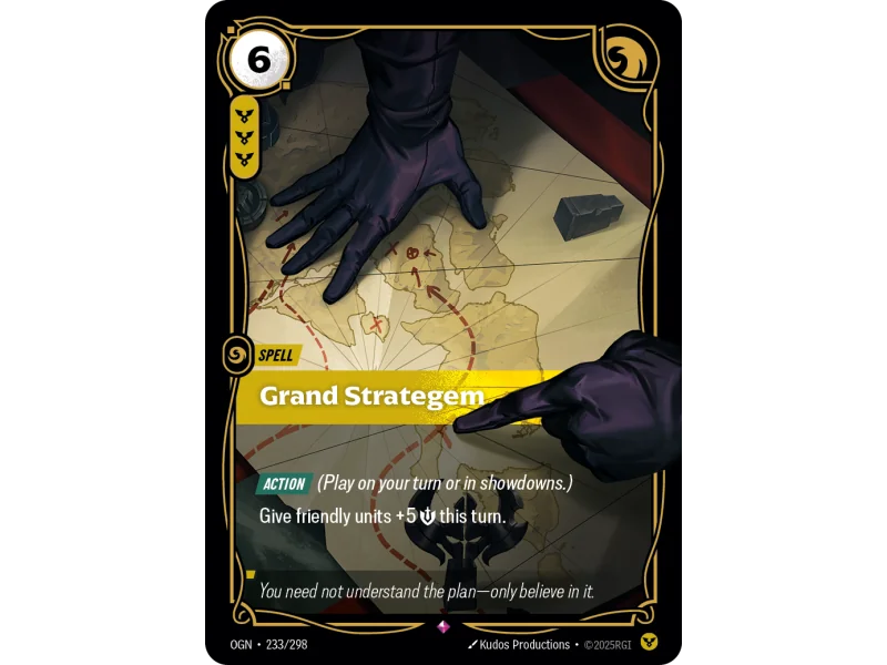 Grand Strategem OGN-233 | Origins | ProCards México