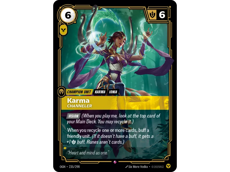 Karma, Channeler OGN-235 | Origins | ProCards México