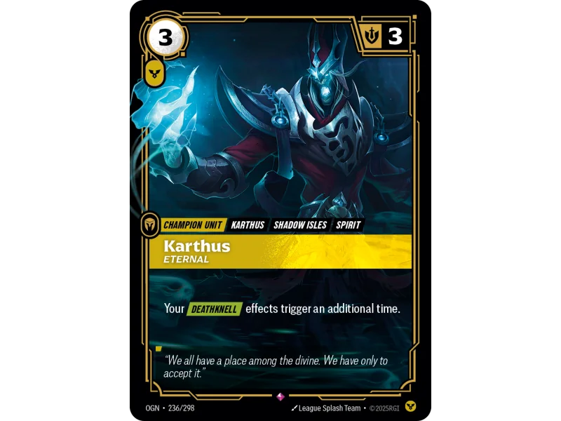 Karthus, Eternal OGN-236 | Origins | ProCards México