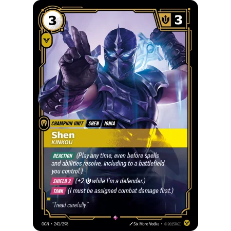 Shen, Kinkou OGN-241 | Origins | ProCards México