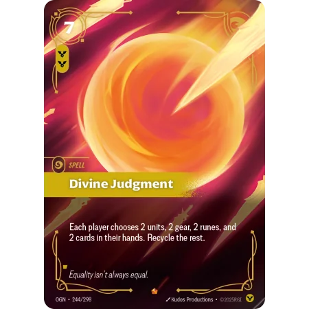 Divine Judgment OGN-244 | Origins | ProCards México