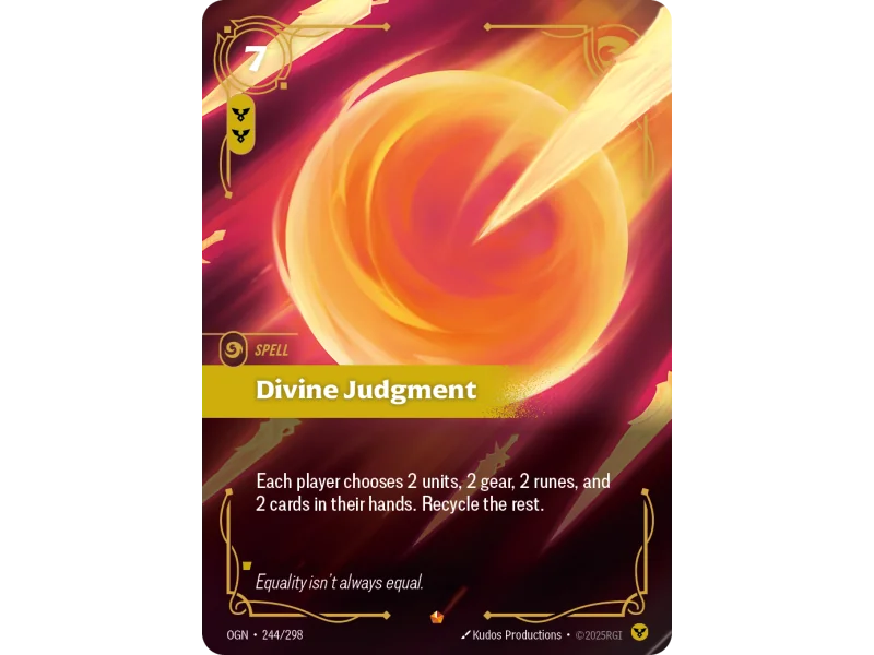 Divine Judgment OGN-244 | Origins | ProCards México