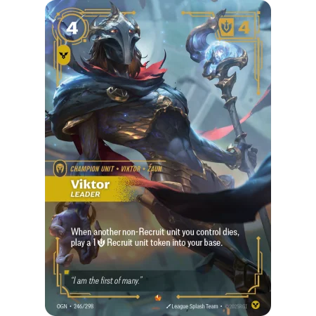 Viktor, Leader OGN-246 | Origins | ProCards México
