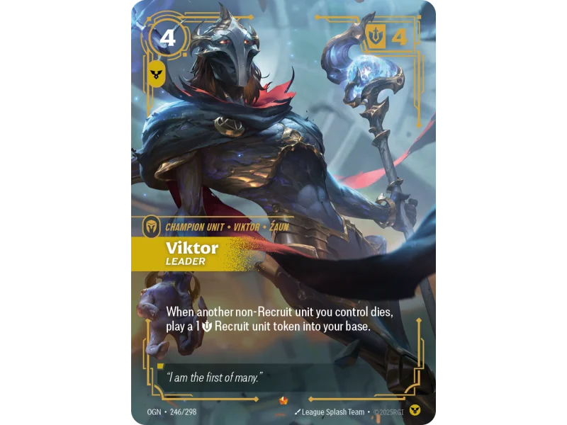 Viktor, Leader OGN-246 | Origins | ProCards México