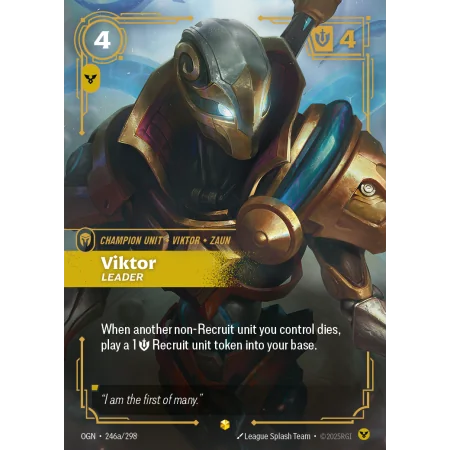 Viktor, Leader OGN-246A | Origins | ProCards México