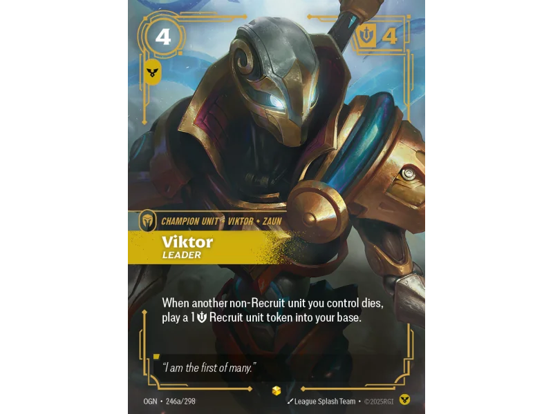 Viktor, Leader OGN-246A | Origins | ProCards México