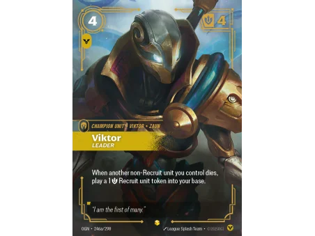 Viktor, Leader OGN-246A | Origins | ProCards México