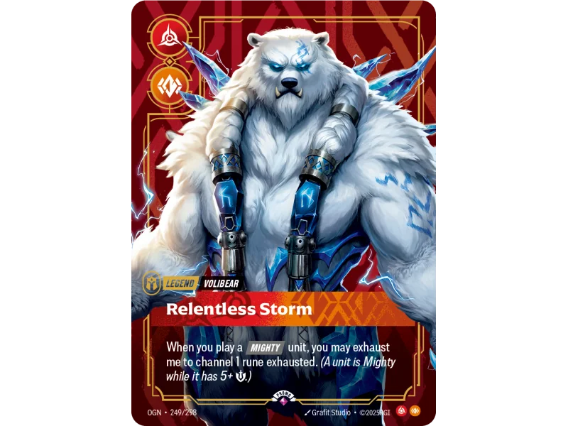 Relentless Storm OGN-249 | Origins | ProCards México