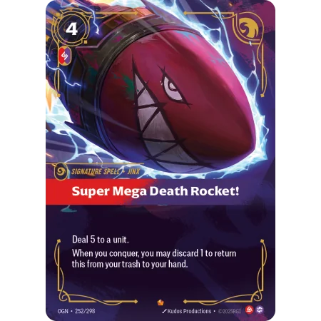Super Mega Death Rocket! OGN-252 | Origins | ProCards México