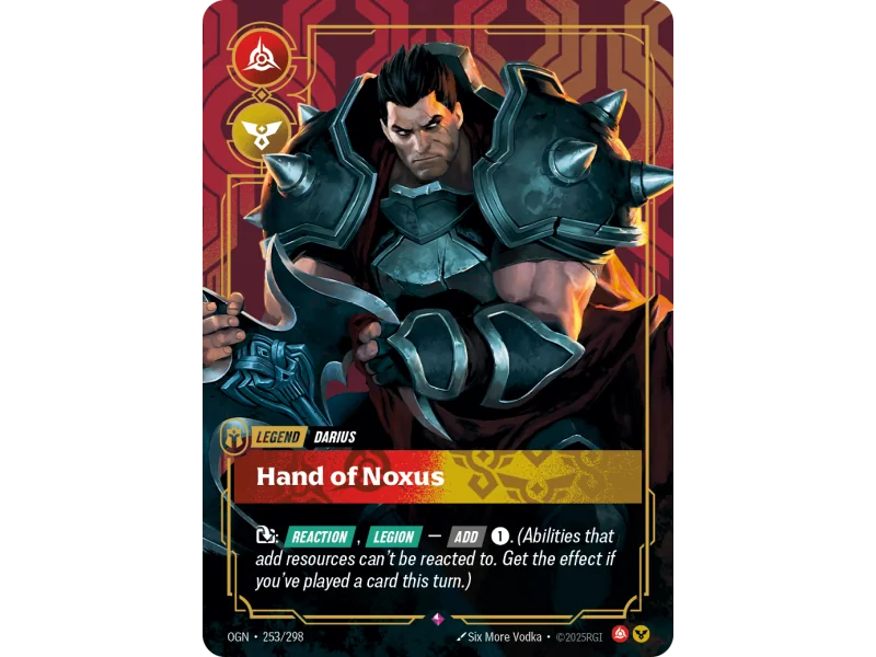 Hand of Noxus OGN-253 | Origins | ProCards México