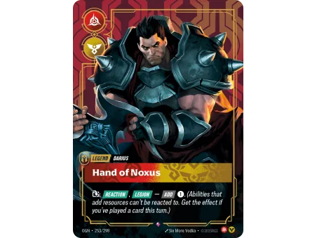 Hand of Noxus OGN-253 | Origins | ProCards México