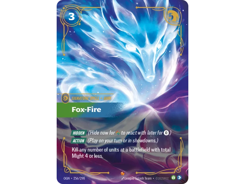 Fox-Fire OGN-256 | Origins | ProCards México