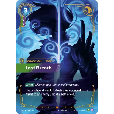 Last Breath OGN-260 | Origins | ProCards México