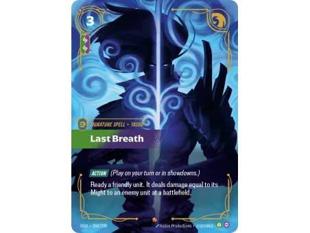 Last Breath OGN-260 | Origins | ProCards México