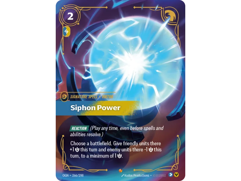 Siphon Power OGN-266 | Origins | ProCards México