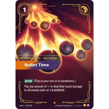Bullet Time OGN-268 | Origins | ProCards México