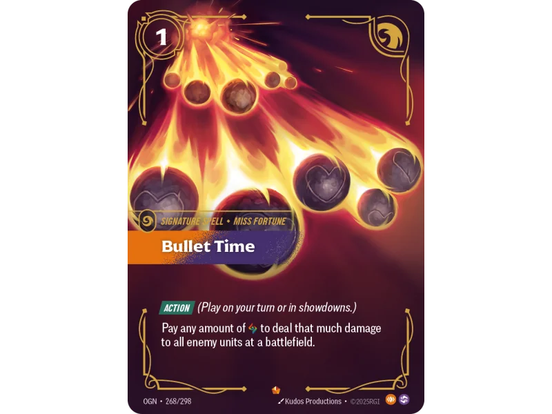 Bullet Time OGN-268 | Origins | ProCards México