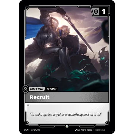 Recruit (DE) OGN-271 | Origins | ProCards México