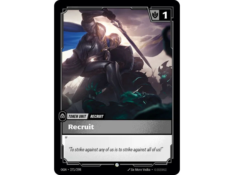 Recruit (DE) OGN-271 | Origins | ProCards México