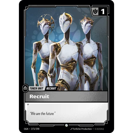 Recruit (ZN) OGN-273 | Origins | ProCards México