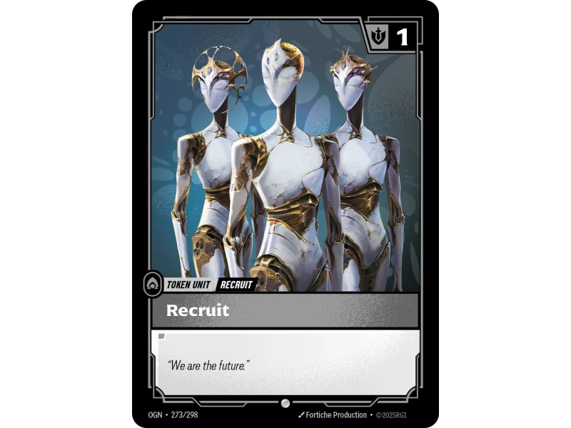 Recruit (ZN) OGN-273 | Origins | ProCards México