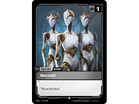 Recruit (ZN) OGN-273 | Origins | ProCards México