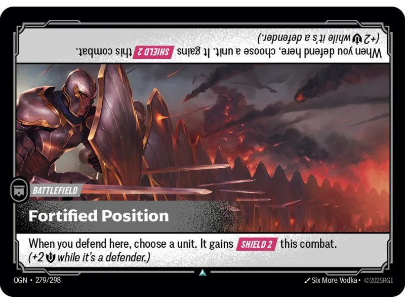 Fortified Position OGN-279 | Origins | ProCards México