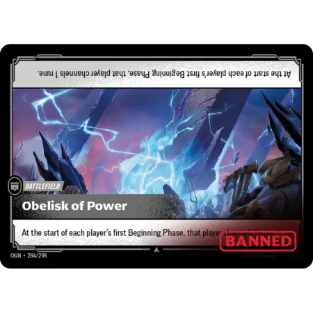 Obelisk of Power OGN-284 | Origins | ProCards México