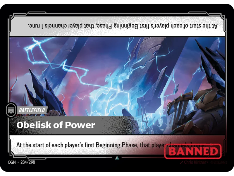 Obelisk of Power OGN-284 | Origins | ProCards México