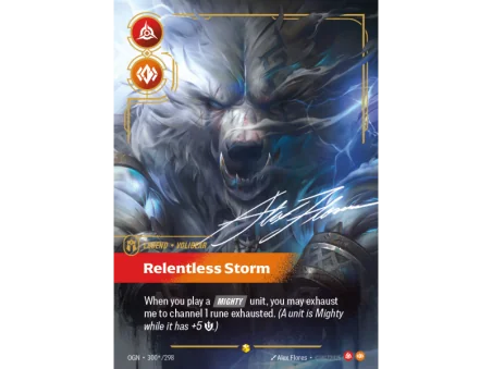 Relentless Storm OGN-300-STAR-298 | Origins | ProCards México