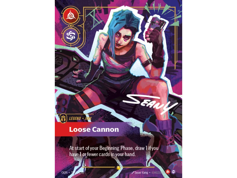 Loose Cannon OGN-301-STAR-298 | Origins | ProCards México