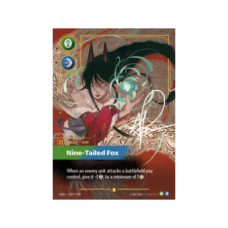 Nine-Tailed Fox OGN-303-STAR-298 | Origins | ProCards México