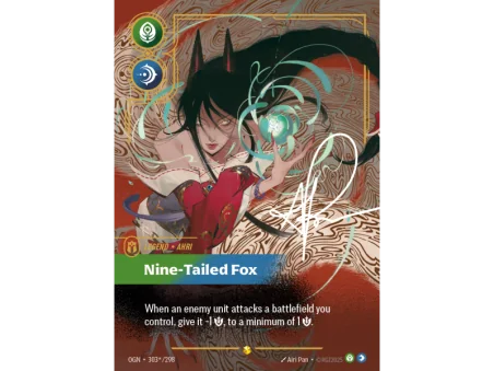 Nine-Tailed Fox OGN-303-STAR-298 | Origins | ProCards México