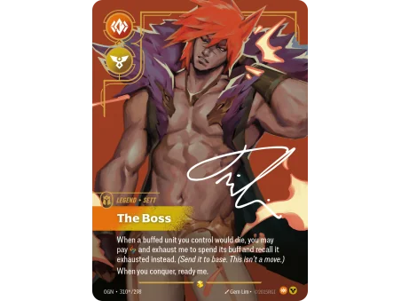 The Boss OGN-310-STAR-298 | Origins | ProCards México