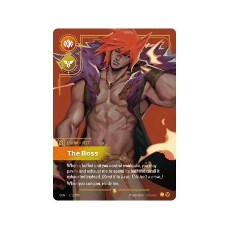 The Boss OGN-310 | Origins | ProCards México