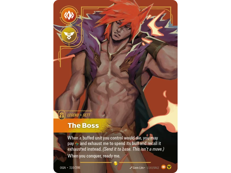 The Boss OGN-310 | Origins | ProCards México