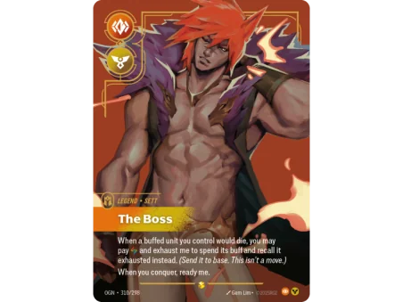 The Boss OGN-310 | Origins | ProCards México