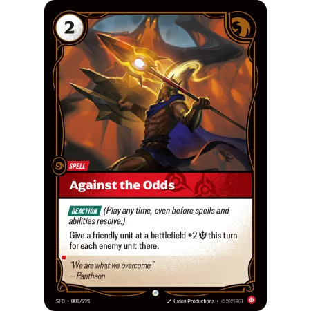 Against the Odds SFD-001 | Spiritforged | ProCards México