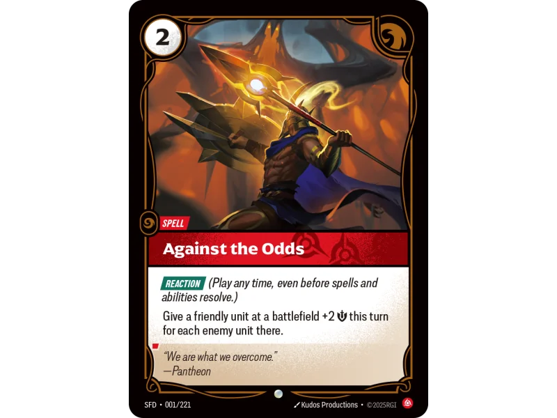 Against the Odds SFD-001 | Spiritforged | ProCards México