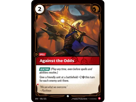 Against the Odds SFD-001 | Spiritforged | ProCards México