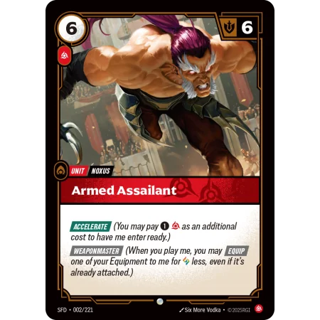 Armed Assailant SFD-002 | Spiritforged | ProCards México