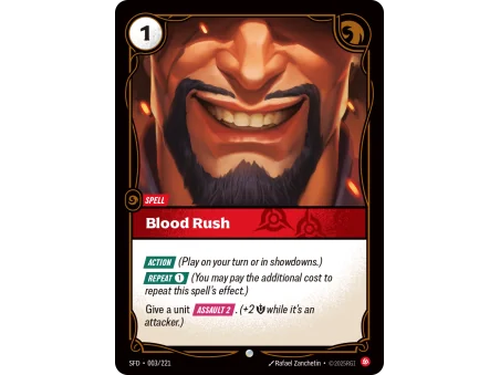 Blood Rush SFD-003 | Spiritforged | ProCards México