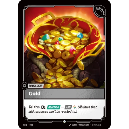 Gold SFD-T03 | Spiritforged | ProCards México
