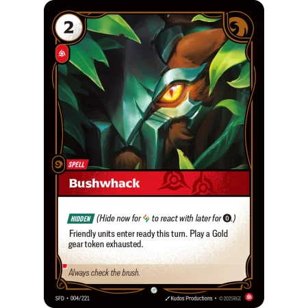 Bushwhack SFD-004 | Spiritforged | ProCards México